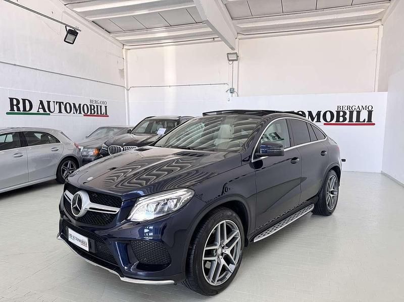 Usata Mercedes GLE350 Premium Plus 258 CV (189 kW) 2016 Blu cavansite metallizzato SUV