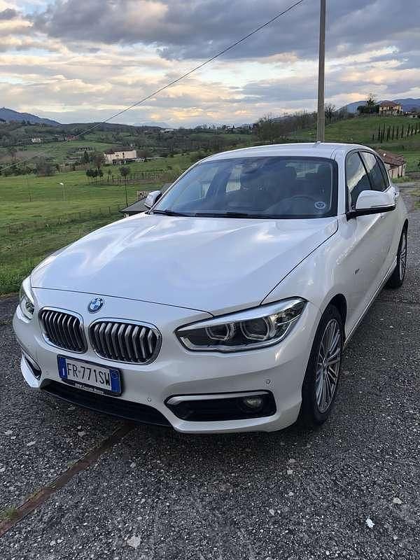Usata BMW 116 Efficient Dynamics 116 CV (85 kW) 2018 Bianco Utilitaria