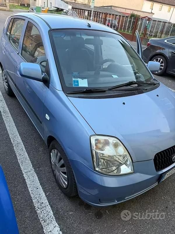 Usata Kia Picanto 2004 Blu Utilitaria