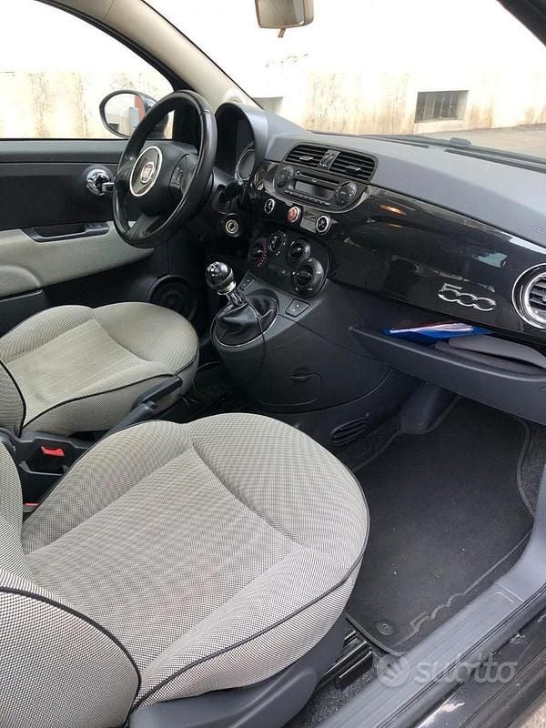 Usata Fiat 500 Pop 69 CV (50 kW) 2014 Nero Utilitaria
