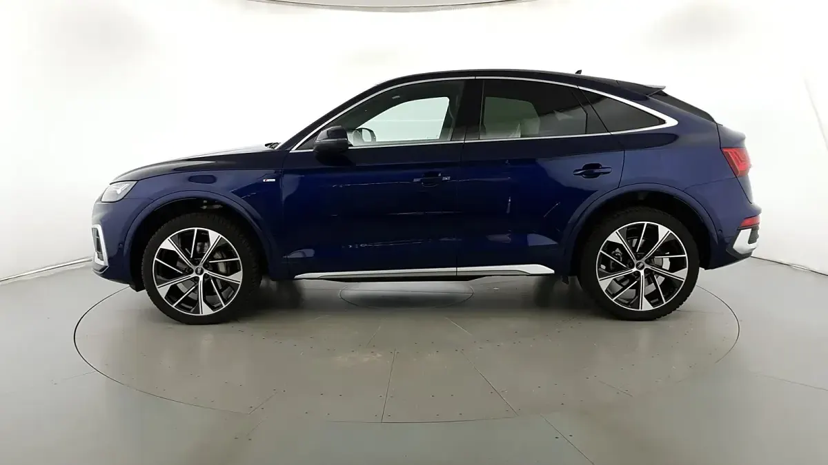 Usata Audi Q5 Sportback S-line plus 286 CV (210 kW) 2022 Blu navarra metallizzato SUV