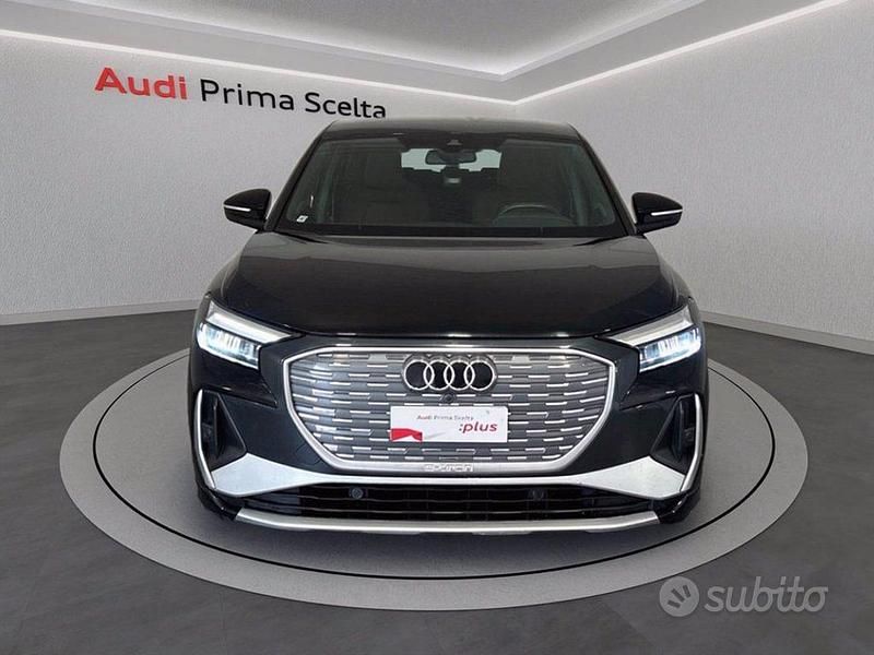 Usata Audi Q4 Sportback e-tron S-Line 150 kW (204 CV) 2023 Nero perla SUV