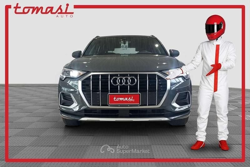 Usata Audi Q3 Advanced 150 CV (110 kW) 2021 Grigio nano SUV