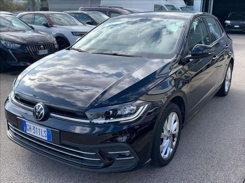 Usata VW Polo Style 90 CV (66 kW) 2022 Nero perlato Berlina