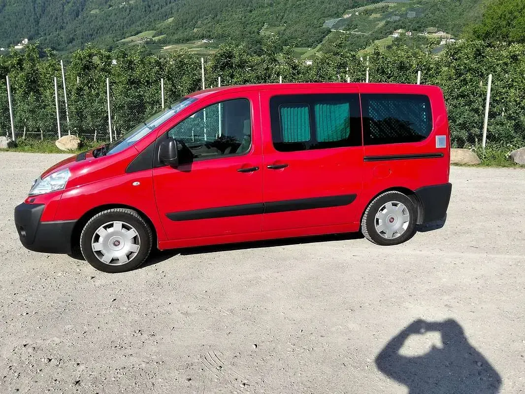 Usata Fiat Scudo 131 CV (96 kW) 2014 Rosso Furgone