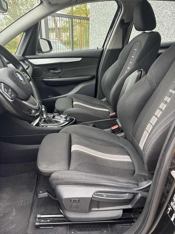 Usata BMW 218 Gran Tourer Advantage 136 CV (100 kW) 2016 Nera mett Monovolume