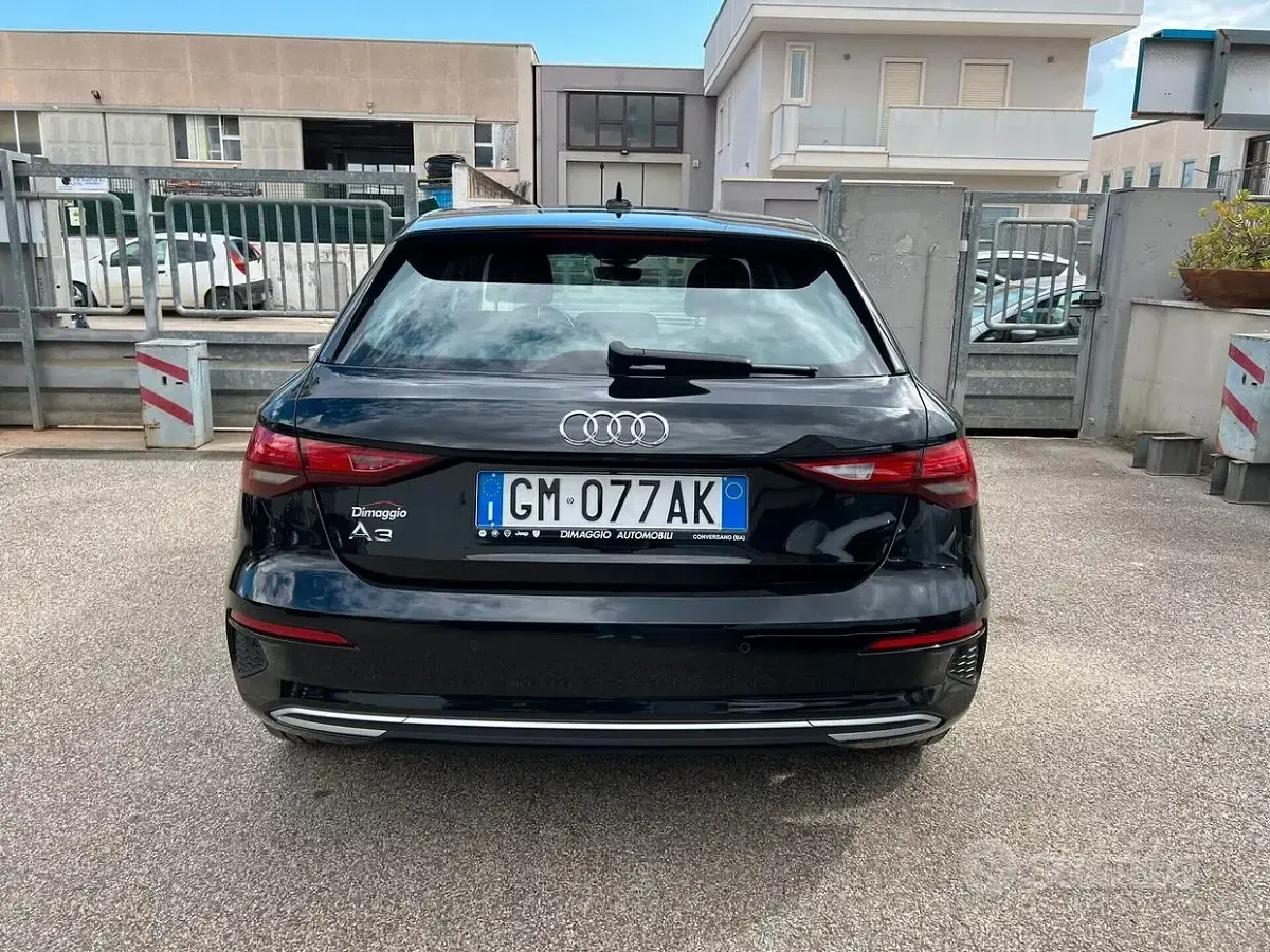 Usata Audi A3 116 CV (85 kW) 2022 Nero Berlina