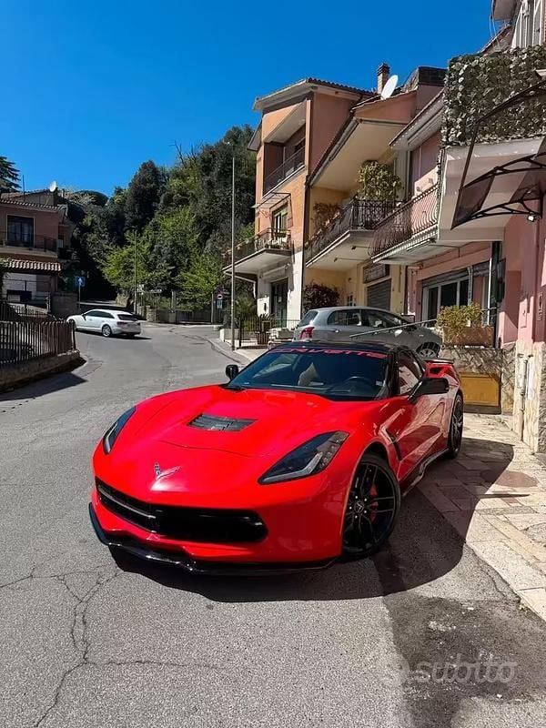 Usata Corvette Stingray 466 CV (342 kW) 2016 Rosso Coupé