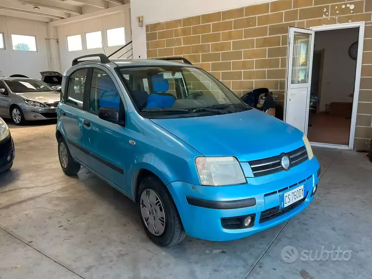 Usata Fiat Panda Dynamic 60 CV (44 kW) 2005 Blu Utilitaria