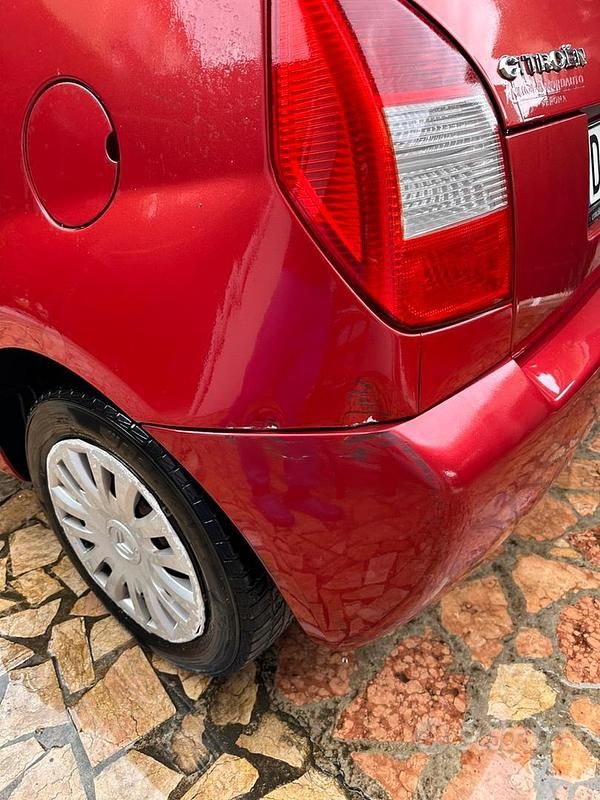 Usata Citroën C2 2008 Rosso Utilitaria