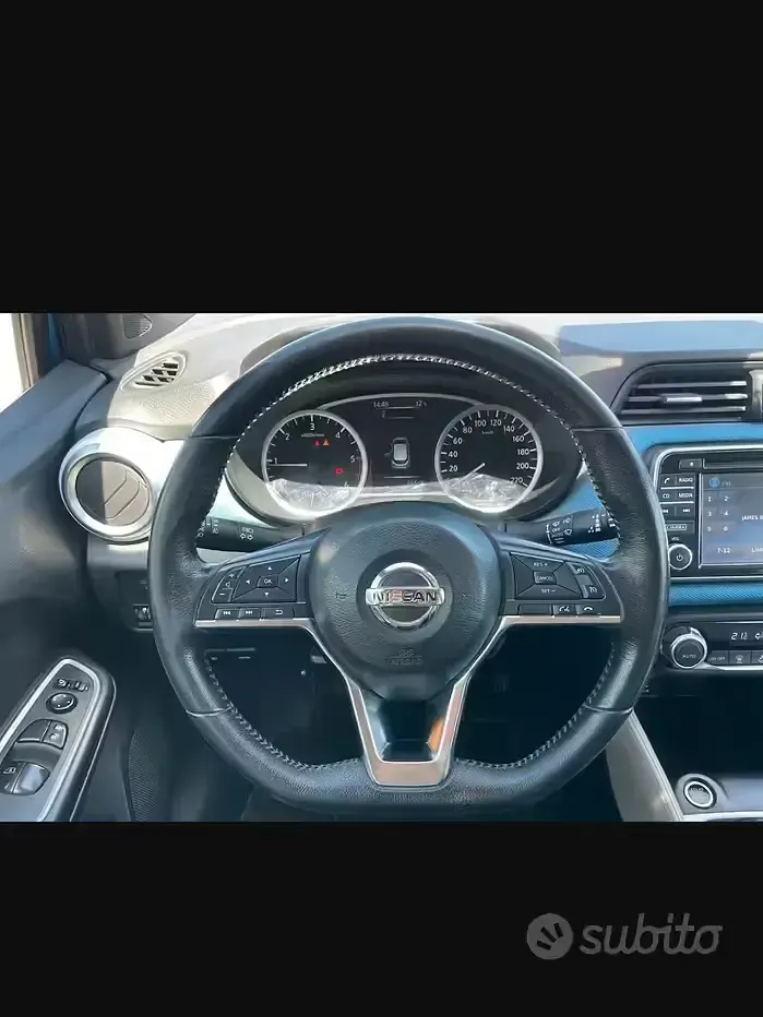 Usata Nissan Micra Tekna 90 CV (66 kW) 2017 Bluazzurro Utilitaria