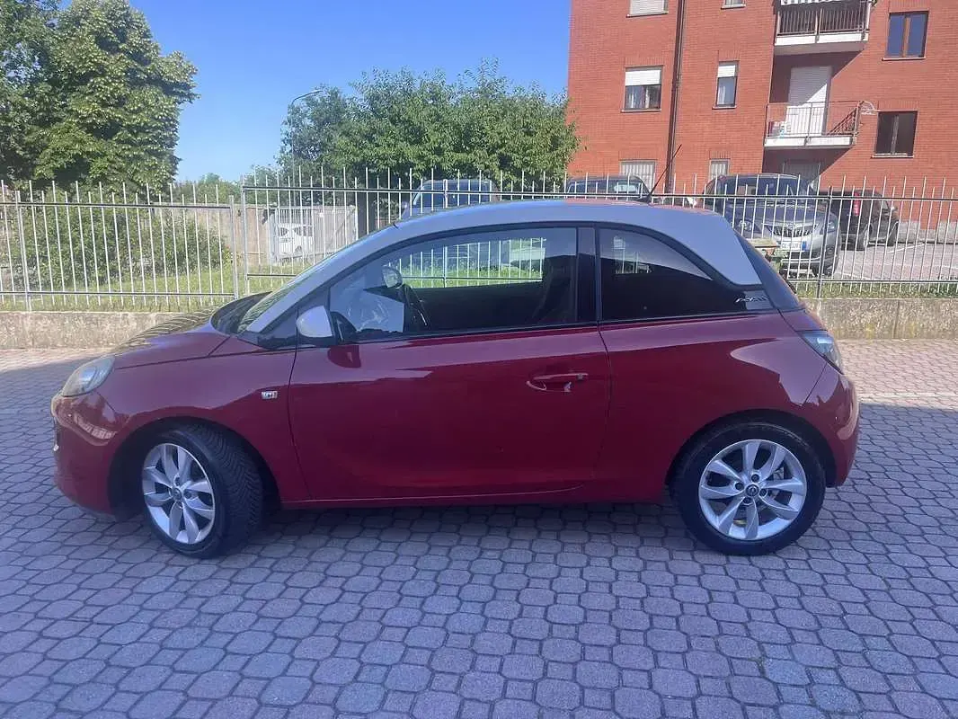 Usata Opel Adam Jam 87 CV (63 kW) 2016 Rosso Utilitaria