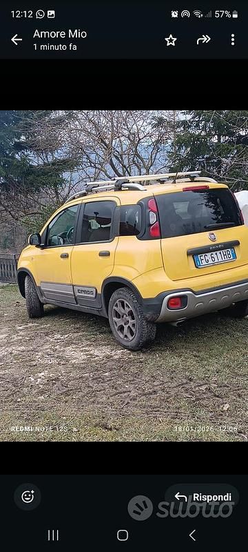 Usata Fiat Panda Cross Cross 95 CV (69 kW) 2016 Utilitaria