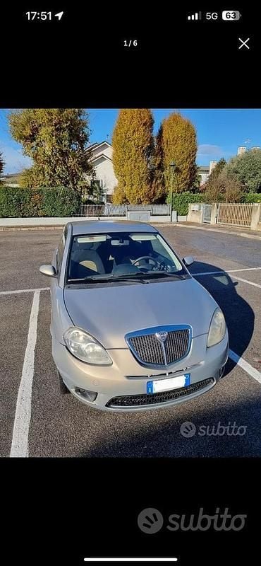 Usata Lancia Ypsilon 2008 Grigio Utilitaria