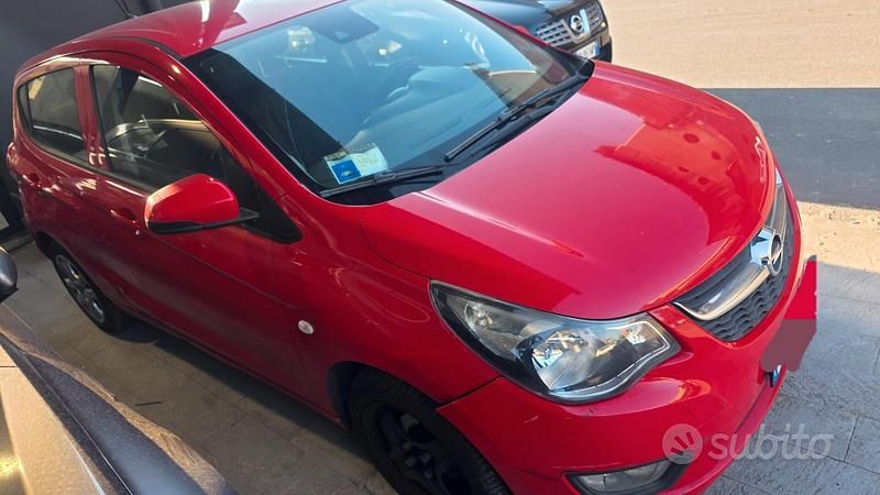 Usata Opel Karl 75 CV (55 kW) 2015 Rosso Utilitaria