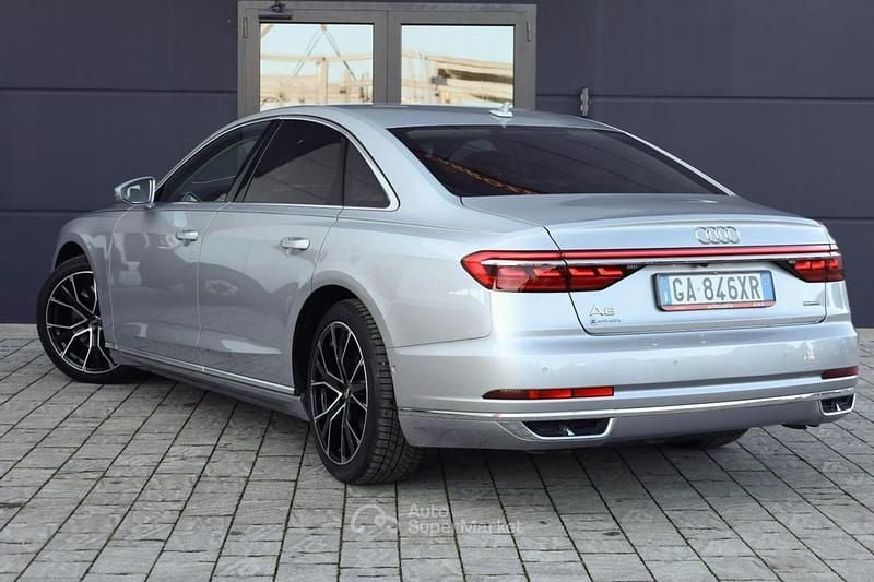 Usata Audi A8 Ambiente 340 CV (250 kW) 2020 Argento Berlina