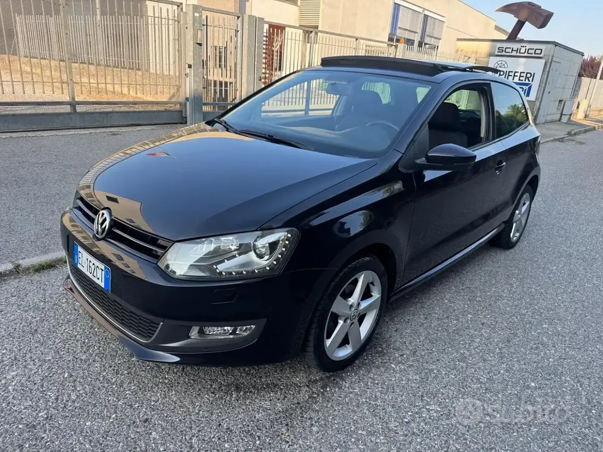 Usata VW Polo 85 CV (62 kW) 2011 Nero Utilitaria