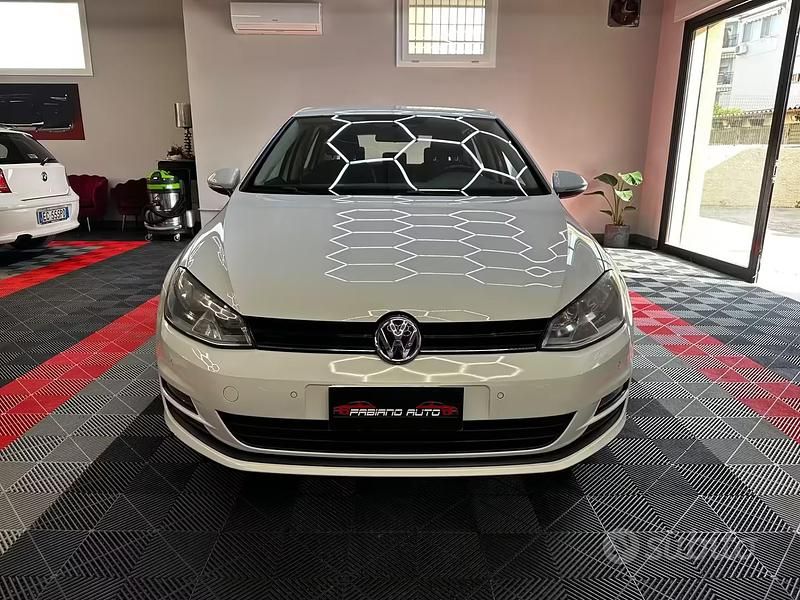 Usata VW Golf VII 110 CV (80 kW) 2015 Bianco Berlina