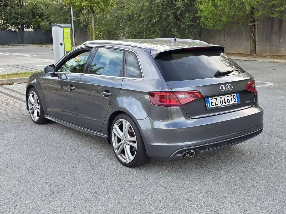 Usata Audi A3 Ambition 184 CV (135 kW) 2015 Grigio Berlina
