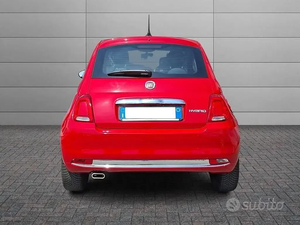 Usata Fiat 500 Red 70 CV (51 kW) 2023 Rosso Berlina