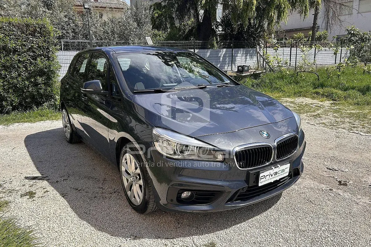 Usata BMW 216 Active Tourer Advantage 116 CV (85 kW) 2016 Blu Monovolume