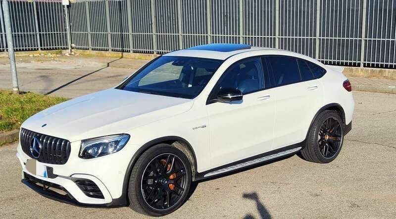 Usata Mercedes GLC63 AMG AMG 510 CV (375 kW) 2019 Bianco Coupé