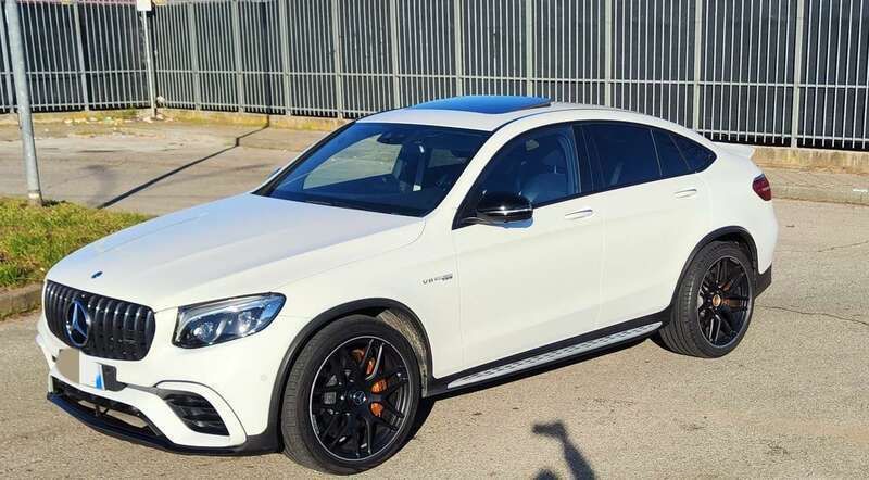 Usata Mercedes GLC63 AMG AMG 510 CV (375 kW) 2019 Bianco Coupé