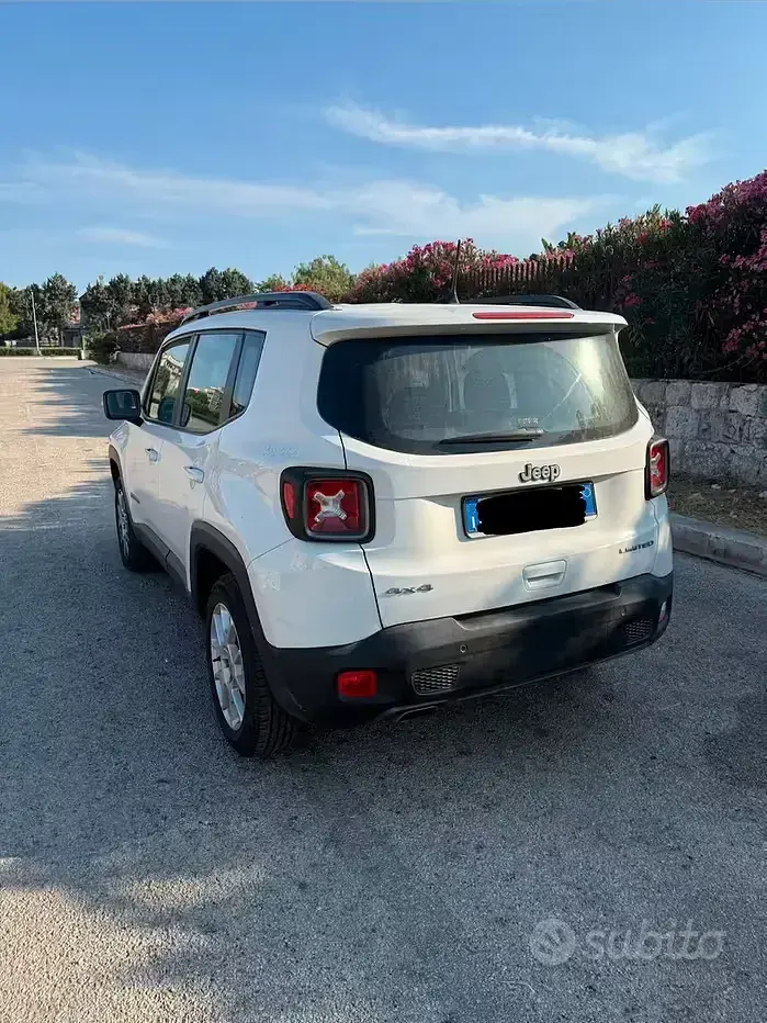 Usata Jeep Renegade Limited 140 CV (102 kW) 2019 Bianco SUV