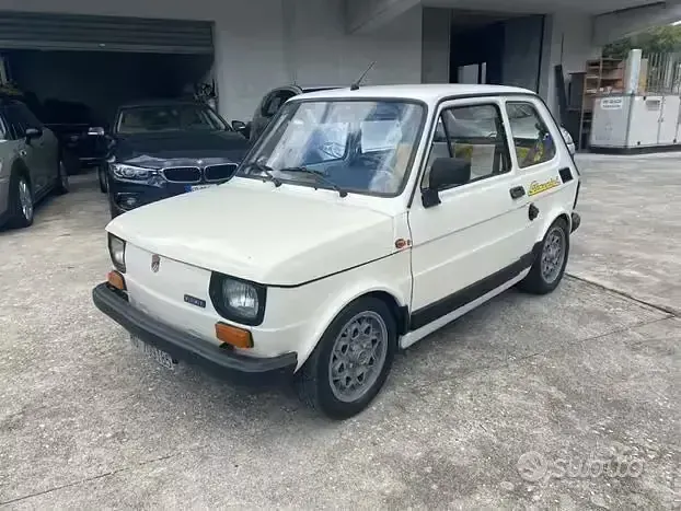 Usata Fiat 126 1987 Bianco Utilitaria