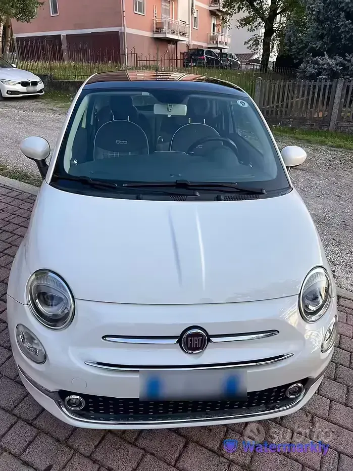 Usata Fiat 500 95 CV (69 kW) 2017 Bianco Berlina