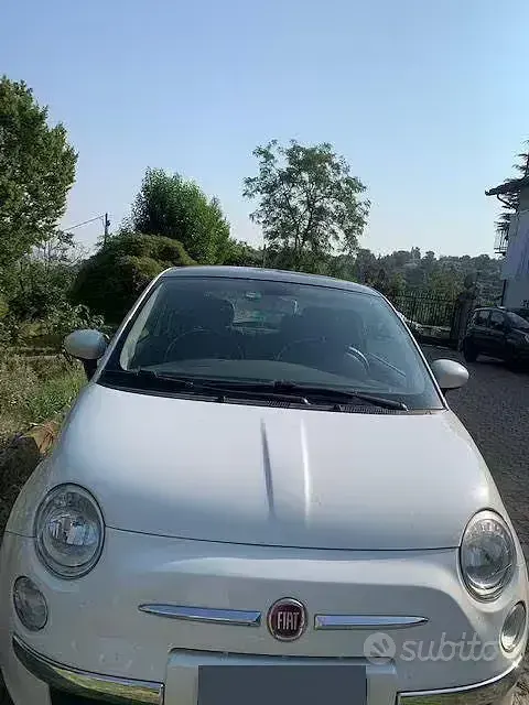 Usata Fiat 500 Lounge 69 CV (50 kW) 2012 Bianco Berlina