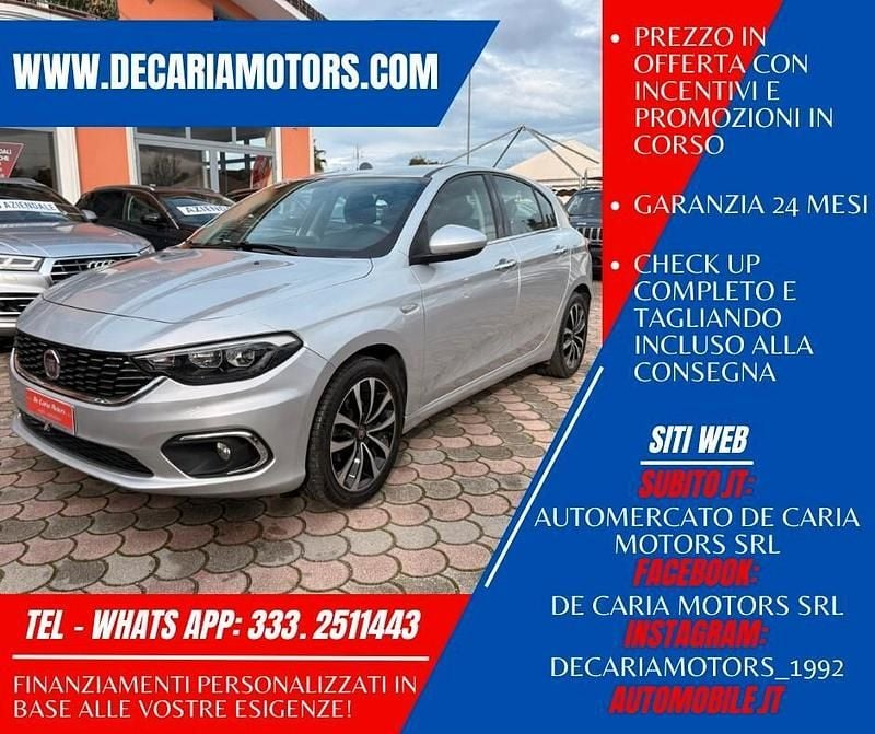 Usata Fiat Tipo Lounge 120 CV (88 kW) 2019 Argento Berlina