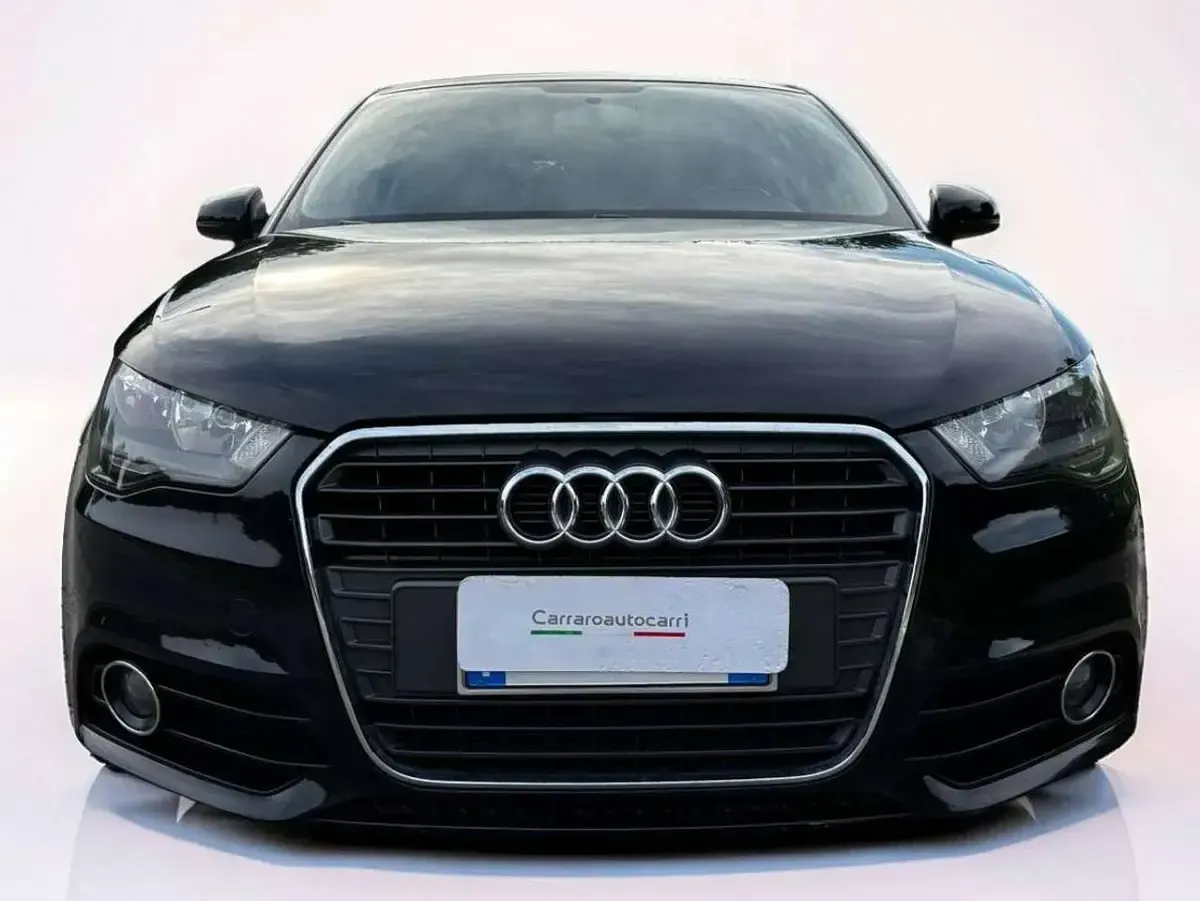 Usata Audi A1 Ambition 105 CV (77 kW) 2010 Nero Utilitaria