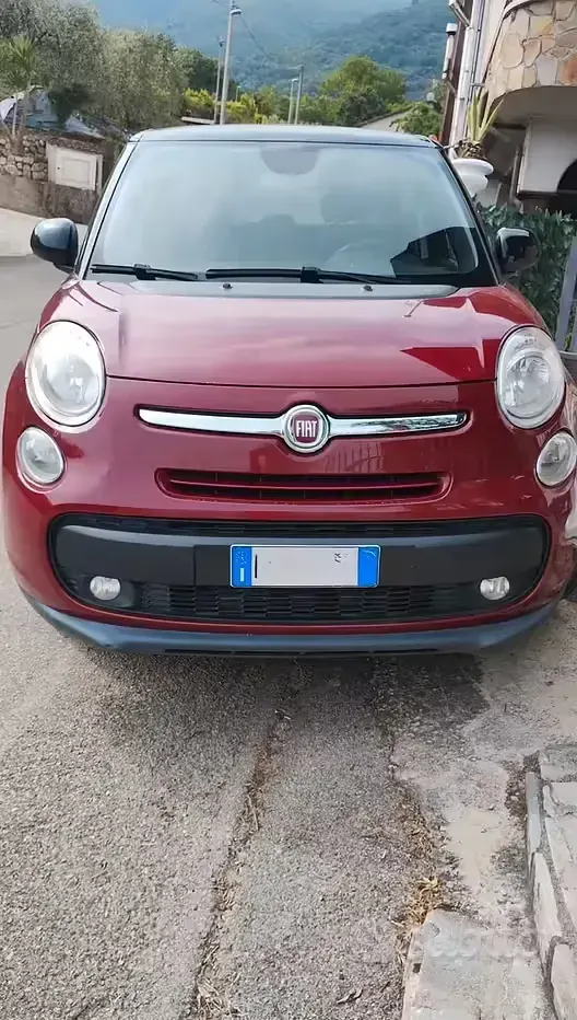 Usata Fiat 500L 105 CV (77 kW) 2015 Rosso Monovolume