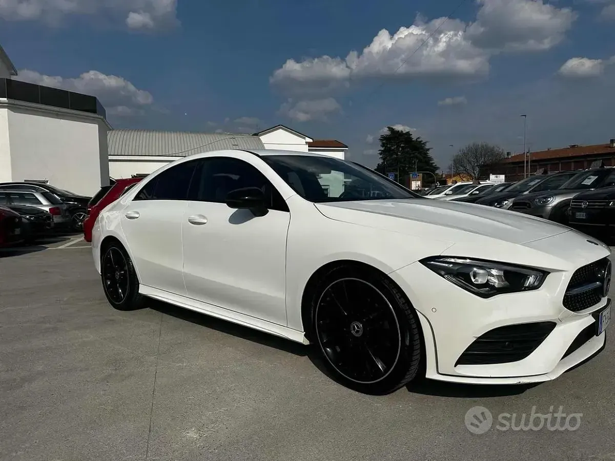 Usata Mercedes CLA180 Premium 116 CV (85 kW) 2019 Bianco Berlina