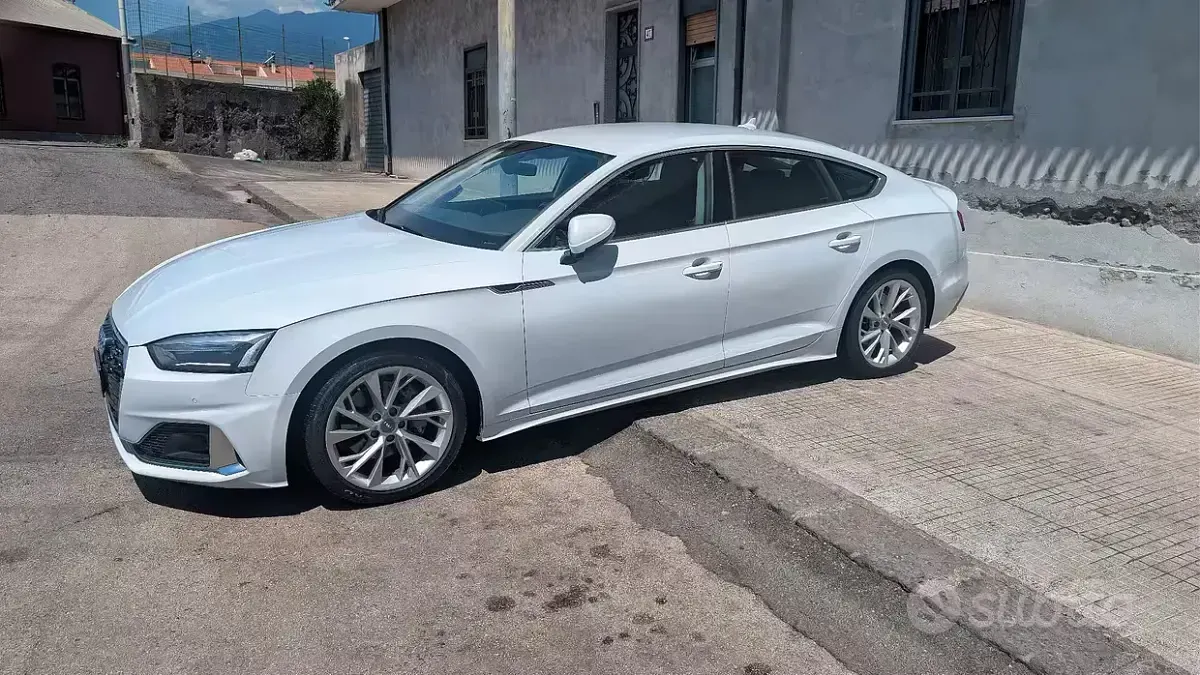 Usata Audi A5 Sportback Advanced 204 CV (150 kW) 2020 Bianco Utilitaria