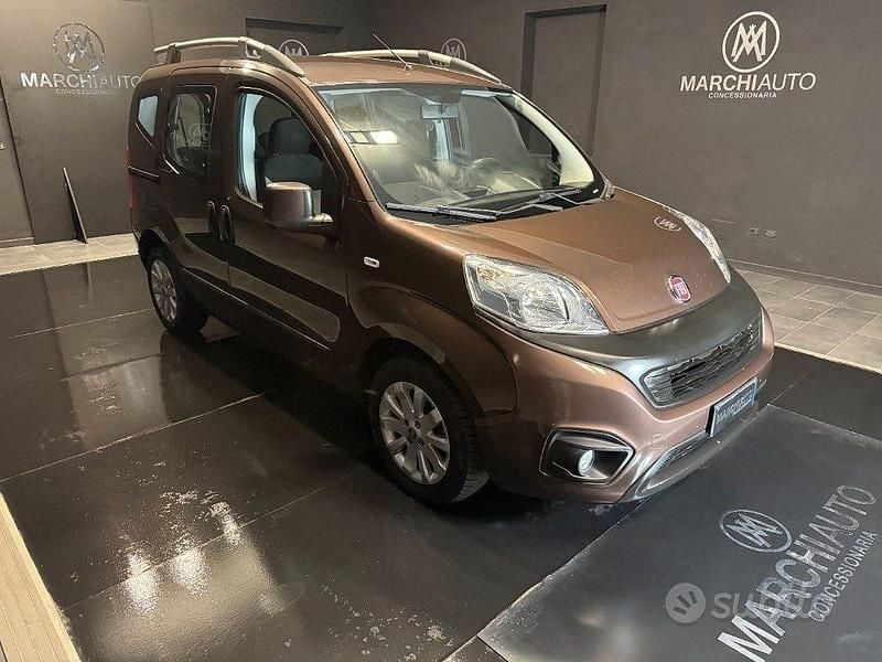 Usata Fiat Qubo Lounge 80 CV (58 kW) 2019 Marrone Monovolume