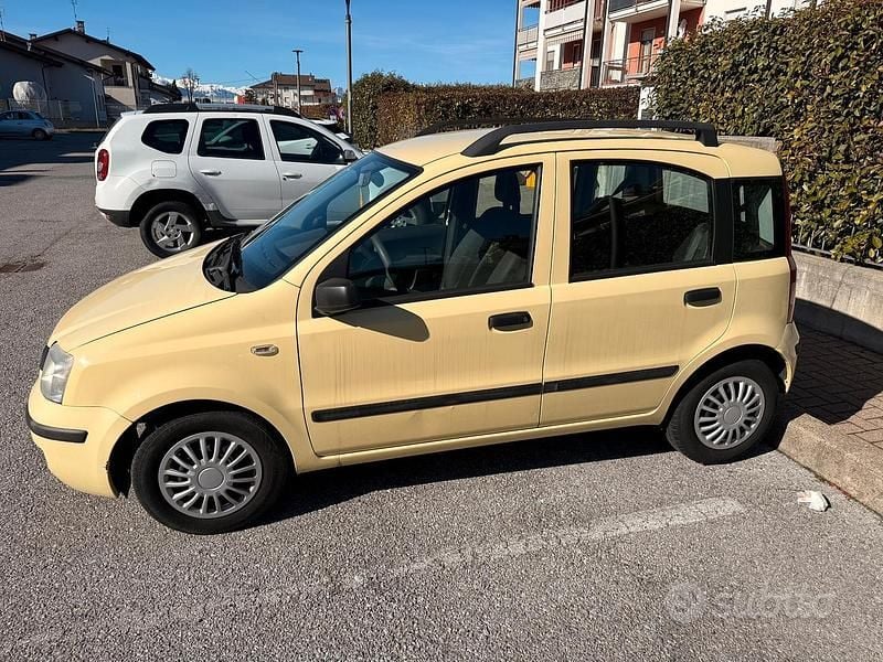 Usata Fiat Panda 54 CV (39 kW) 2009 Giallo Utilitaria