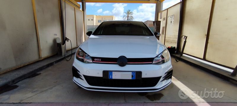 Usata VW Golf VII GTI 245 CV (180 kW) 2019 Bianco Berlina