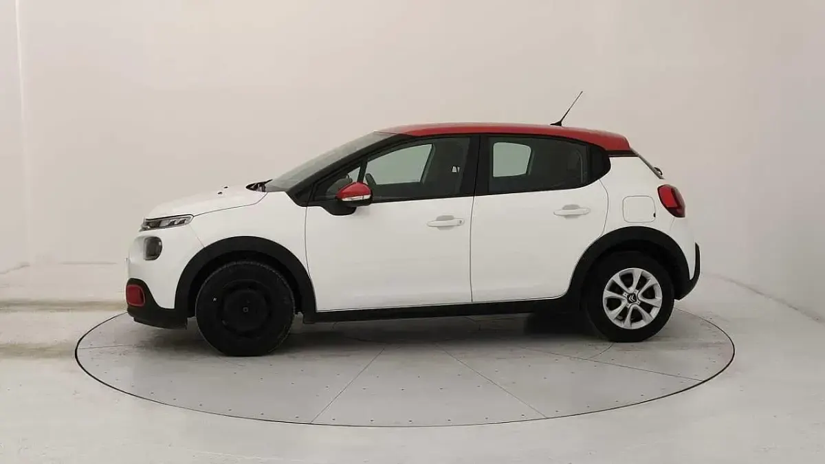 Usata Citroën C3 Feel 83 CV (61 kW) 2019 Bianco Utilitaria
