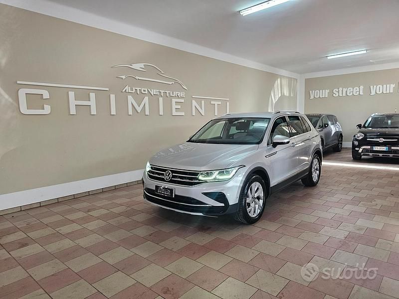 Usata VW Tiguan Elegance 150 CV (110 kW) 2021 Grigio SUV