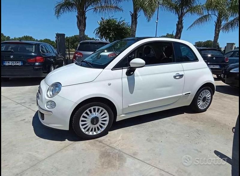 Usata Fiat 500 Pop 69 CV (50 kW) 2012 Bianco Utilitaria
