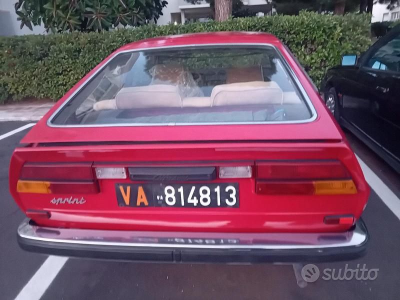 Usata Alfa Romeo Alfasud Sprint 1970 Rosso Coupé