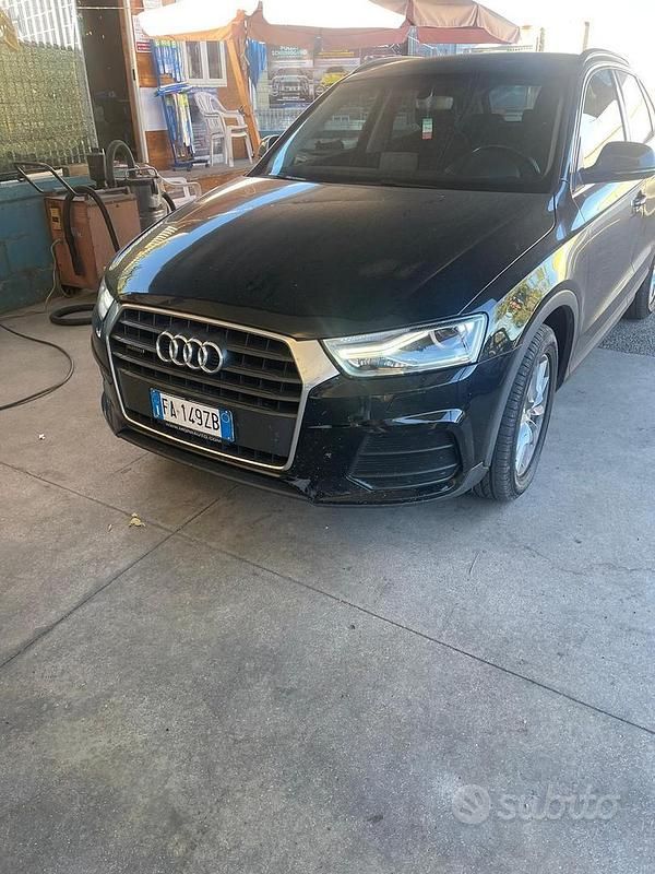Usata Audi Q3 150 CV (110 kW) 2015 Nero SUV