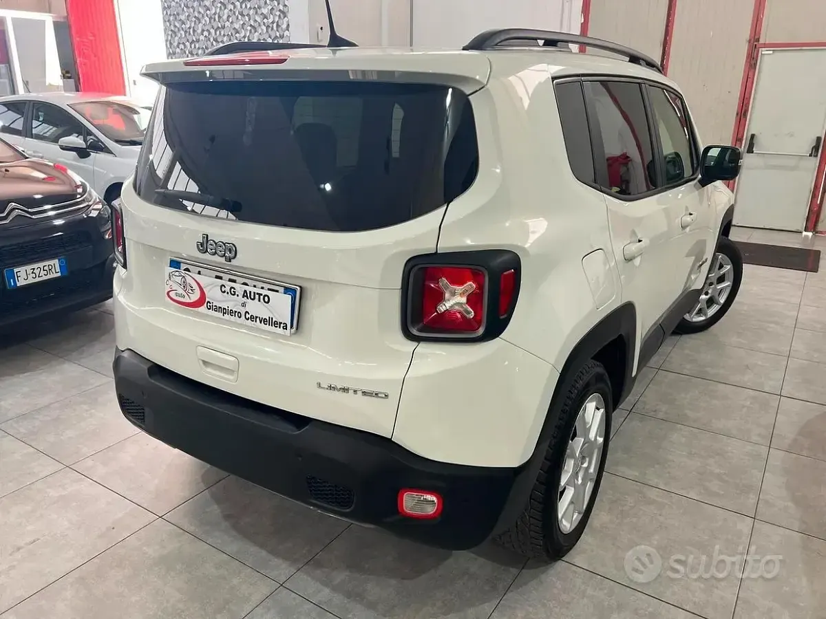 Usata Jeep Renegade 120 CV (88 kW) 2020 Bianco SUV
