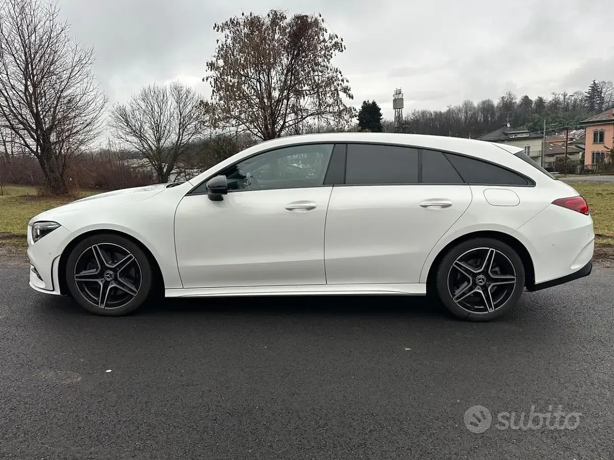 Usata Mercedes CLA200 Premium 150 CV (110 kW) 2020 Bianco Coupé