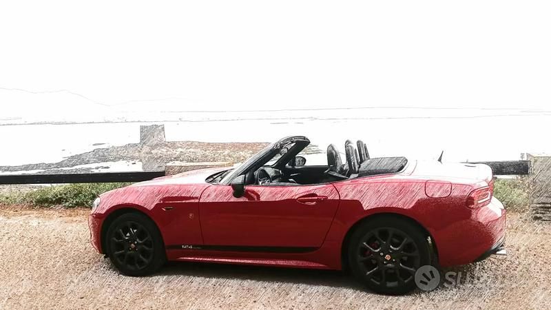 Usata Fiat 124 Spider 2019 Rosso Cabrio