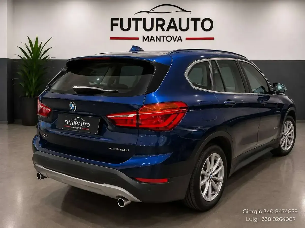 Usata BMW X1 150 CV (110 kW) 2019 Blu/azzurro SUV