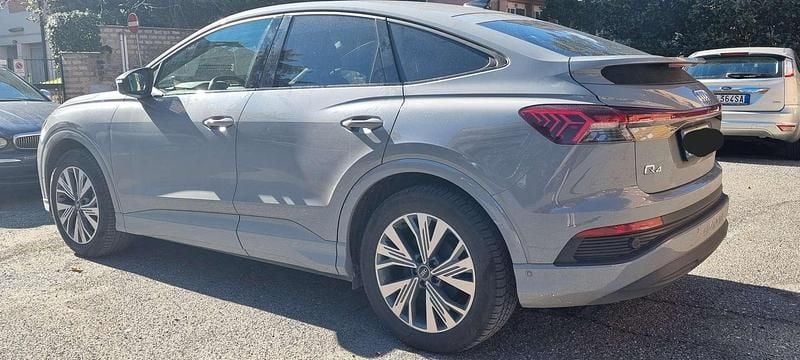 Usata Audi Q4 Sportback e-tron Advanced 69 kW (95 CV) 2023 Grigio SUV