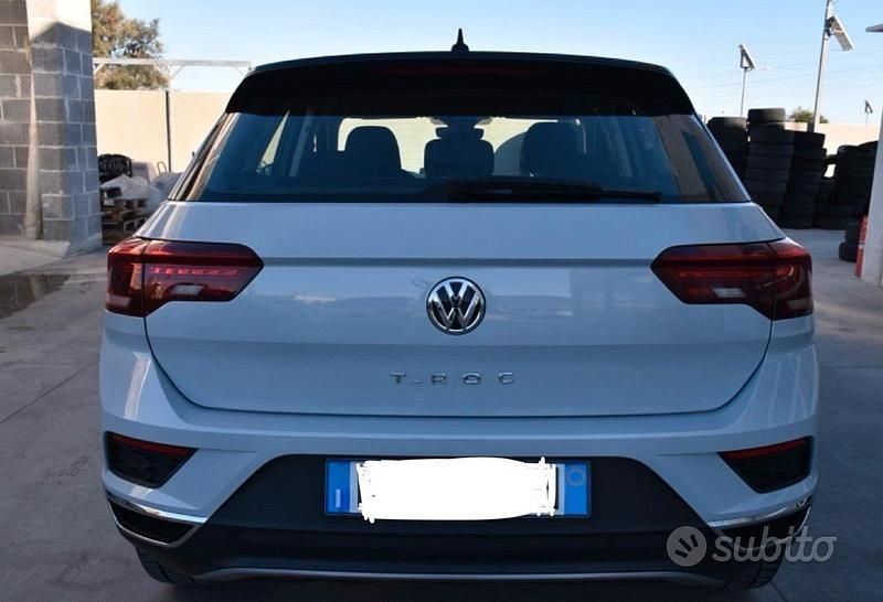 Usata VW T-Roc 150 CV (110 kW) 2019 Bianco SUV
